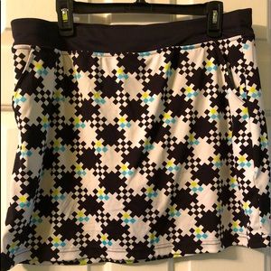 Cute and colorful skort